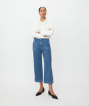 Palisse Striaght Trouser - Ensign Blue