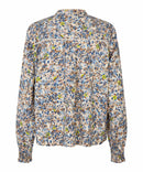 Dionelle All Over Print Top - Placid Blue