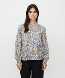 Dionelle All Over Print Top - Placid Blue