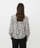 Dionelle All Over Print Top - Placid Blue