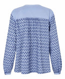 Inegoa Long Sleeve Print Shirt - Placid Blue