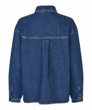 Ivelora Long Sleeve Denim Shirt - Medium Denim