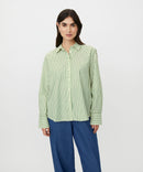 Iryelle Striped Shirt - Mint Green