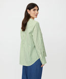 Iryelle Striped Shirt - Mint Green