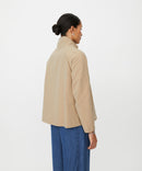 Tynna High Neck Coat - Incense