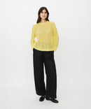 Foravine Round Neck Jumper - Lemonade
