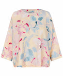 Becca 3/4 Sleeve RN Print Top - Primrose
