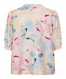 Danessa Short Sleeve Print Top - Primrose