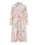 Nova Long Sleeve Print Dress - Primrose
