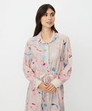Nova Long Sleeve Print Dress - Primrose