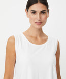 Elisa Sleeveless T-Shirt - White