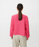Julitta Long Sleeve Jacket - Carmine