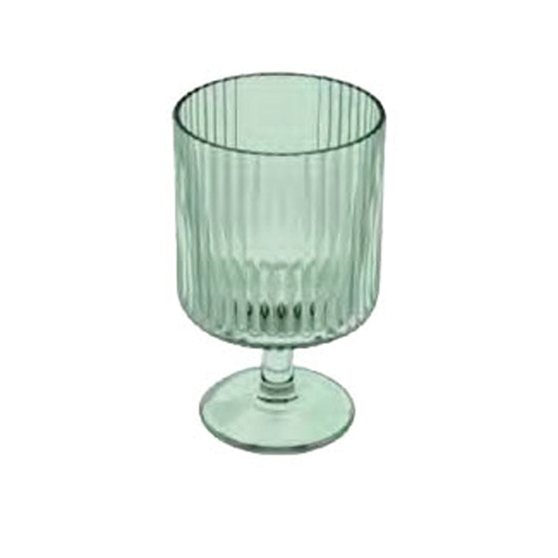 Mesa 14cm Stacking Wine Goblet - Green