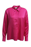 1/2 Planket Blouse - Fuchsia