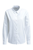 Long Sleeve Plain Shirt - White Print