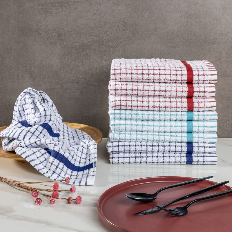 Monte Cristo Tea Towel - Red