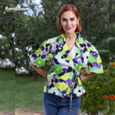 Morgan Wrap Top - Green