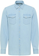 Clemens Denim Shirt - Denim Blue