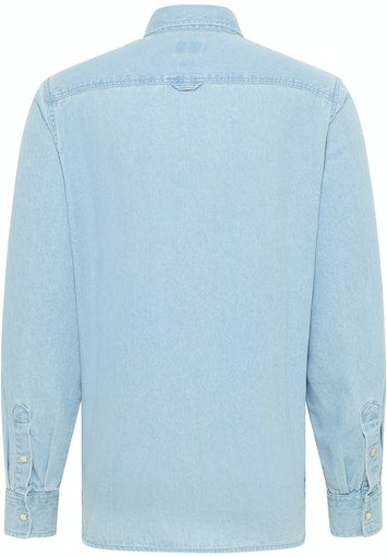 Clemens Denim Shirt - Denim Blue