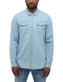 Clemens Denim Shirt - Denim Blue