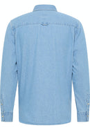 Duver Long Sleeve Shirt - Denim Blue