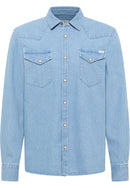 Duver Denim Shirt - Denim Blue