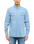 Duver Denim Shirt - Denim Blue