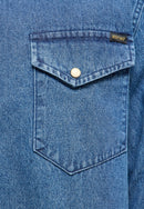 Duver Denim Shirt - Denim Blue