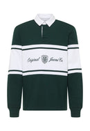 Portis Stripe Rugby Sweatshirt - Pine Grove