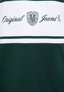 Portis Stripe Rugby Sweatshirt - Pine Grove