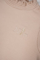 Koss Ribbed Jersey T-Shirt - Pearled Ivory