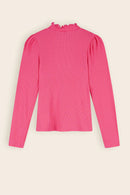 Koss Ribbed Jersey T-Shirt - Azalea Pink