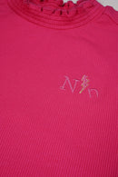 Koss Ribbed Jersey T-Shirt - Azalea Pink