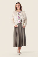 Spring Paradise Padded Jacket - Beige Sand