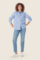 Future Classics Stripe Blouse - Blue Sky