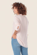 Future Classics Stripe Blouse - Pink Sorbet