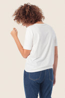 Spring Paradise Print T-Shirt - White & Off White