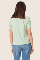 Spring Paradise Print T-Shirt - Green Mint