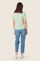 Spring Paradise Print T-Shirt - Green Mint