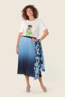 Spring Paradise Print T-Shirt - White & Off White