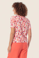 Coral Lagoon Printed T-Shirt - Pink Flamingo