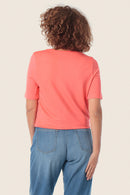 Coral Lagoon Printed T-Shirt - Orange Coral