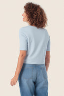 Gerry Weber Coral Lagoon Printed T-Shirt - Blue Cloud