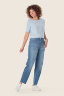 Gerry Weber Coral Lagoon Printed T-Shirt - Blue Cloud