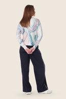 Spring Paradise Cardigan - Blue Porcelain