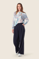 Spring Paradise Cardigan - Blue Porcelain