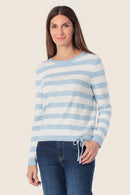 Future Classic Stripe Jumper - Blue Sky