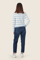 Future Classic Stripe Jumper - Blue Sky