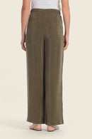 Tropical Flavours Wide Trousers - Green Jungle