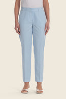 Coral Lagoon Basic Trouser - Blue Cloud